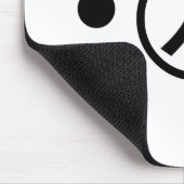 Cute Kuma Beer Kaomoji Japanse Emoticon Text Art Muismat (Hoek)