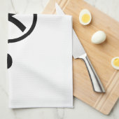 Cute Kuma Beer Kaomoji Japanse Emoticon Text Art Theedoek (Quarter Fold)