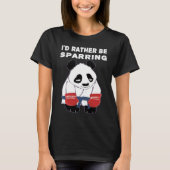 Cute Kung Fu Karate Panda T-shirt (Voorkant)