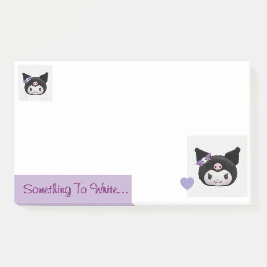 Cute Kuromi  Post-it® Notes (Voorkant)