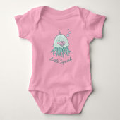 Cute kwalbabyborrel kawaii roze meisje romper (Voorkant)