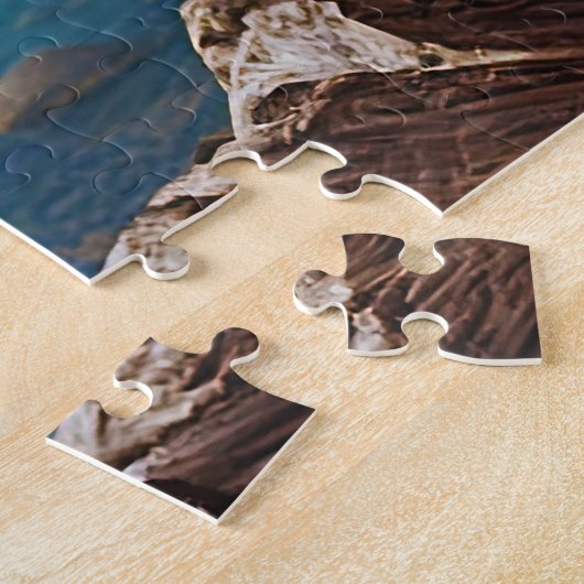 Cute Lab Dog Chocolate Labrador Retriever Legpuzzel (Zijkant)