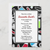 Cute Laboratory Theme Retirement Party Kaart (Achterkant)