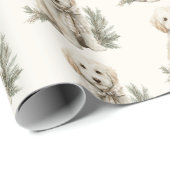 Cute Labrador Dog Christmas Wrapping Paper Cadeaupapier (Rol Hoek)