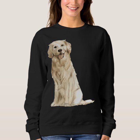Cute Labrador Golden Retriever Trui (Voorkant)