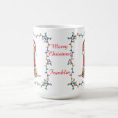 Cute Labrador Retriever Christmas Mug Koffiemok (Center)