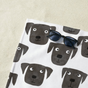 Cute Labrador Retriever Dog Strandlaken