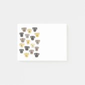 Cute Labrador Retriever Dog Waterverf Post-it® Notes (Voorkant)