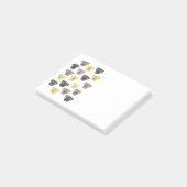 Cute Labrador Retriever Dog Waterverf Post-it® Notes (Schuin)