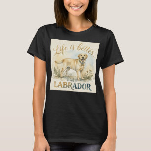 Cute Labrador Retriever Hond Liefhebber T-Shirt