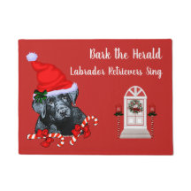 Cute Labrador Retriever Kerstmis