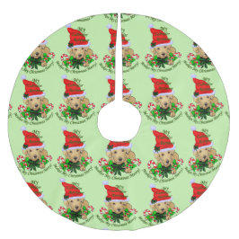 Cute Labrador Retriever Kerstmis Kerstboom Rok