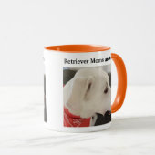 Cute Labrador Retriever Mix Dog Moederdag Mok (Voorkant rechts)