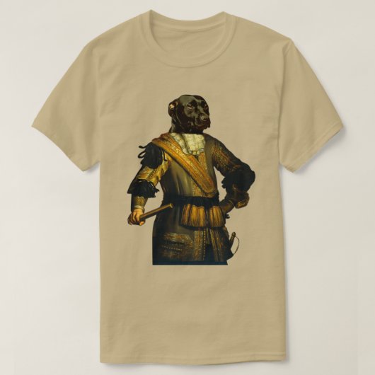 Cute Labrador Retriever onderscheidt Royal Dog Pet T-shirt (Design voorkant)