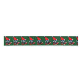 Cute Labrador Retriever Puppy Kerstmis Grosgrain Lint