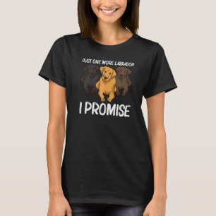 Cute Labrador voor mannen Puppy Dog Animal T-shirt