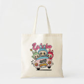Cute Labubu Tote Bag (Voorkant)