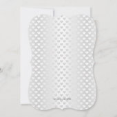 Cute Lace Bra Lingerie Bridal Shower Invitation Kaart (Achterkant)