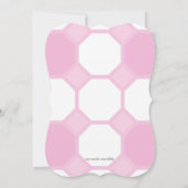 Cute Lace Bra lingerie bruidsjurk uitnodiging (Achterkant)