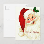 Cute lachende  santa briefkaart (Voorkant / Achterkant)