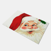 Cute lachende santa deurmat (Schuin)