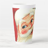 Cute lachende  santa latte mok (Voorkant)
