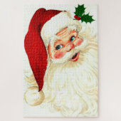Cute lachende  santa legpuzzel (Verticaal)