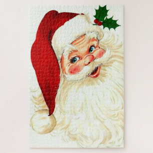 Cute lachende  santa legpuzzel