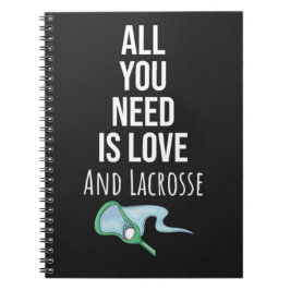 Cute Lacrosse Gifts Merch Awesome Team Players Notitieboek