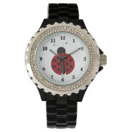 Cute lady bug horloge