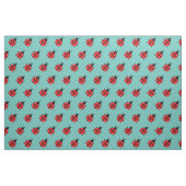 Cute Lady Bug Kind Baby Nursery Bug Insect Blauwgr Stof (Fat Quarter)