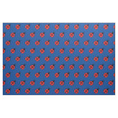 Cute Lady Bug Kind Baby Nursery Bug Insect Blue Stof (Fat Quarter)