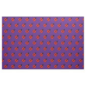 Cute Lady Bug Kind Baby Nursery Bug Insect Paars Stof (Fat Quarter)