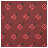 Cute Lady Bug Kind Baby Nursery Bug Insect Red Stof (Swatch)