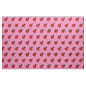 Cute Lady Bug Kind Baby Nursery Bug Insecte Pink Stof (Fat Quarter)