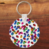 Cute Lady Bug-ontwerp Sleutelhanger (Voorkant)