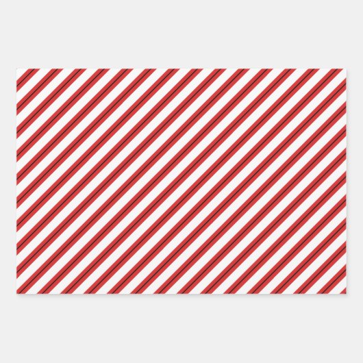 Cute Lady Bugs Polka Dots Stripes Inpakpapier Vel (Voorkant 3)