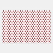 Cute Lady Bugs & Sunflower Patronen Inpakpapier Vel (Voorkant 2)