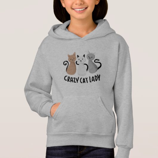 Cute Lady Cats Gezegde Design (Voorkant)