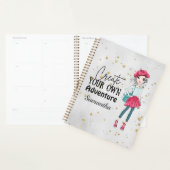 Cute Lady | Creëer uw eigen | Personaliseren | Gri Planner (Display)