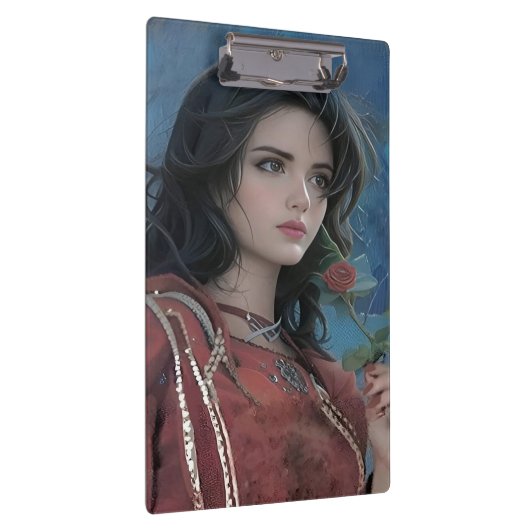 Cute Lady-klembord Klembord (Rechts)