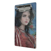 Cute Lady Mini-klembord Mini Klembord (Angled2)