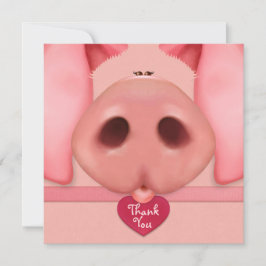 Cute Lady Piggy Hartelijk dank
