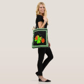 Cute Ladybird Shamrock Canvas tas (Op model)