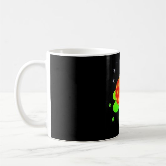 Cute Ladybird Shamrock Coffee Mok (Links)
