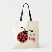 Cute Ladybug Animal Print Tote Bag (Voorkant)