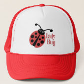 Cute Ladybug Animal Print Trucker Pet (Voorkant)