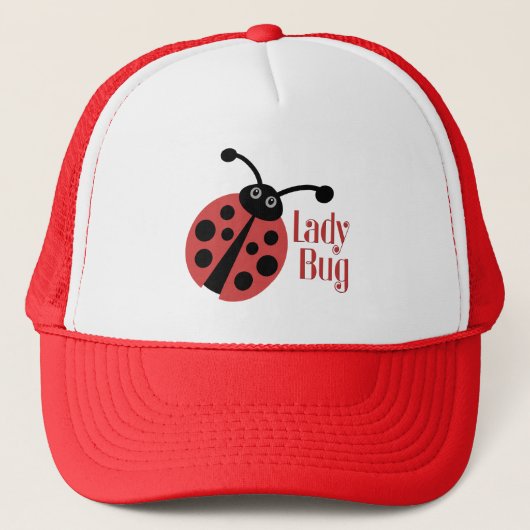 Cute Ladybug Animal Print Trucker Pet (Voorkant)