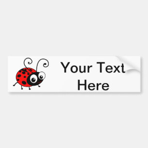 Cute Ladybug Bumpersticker