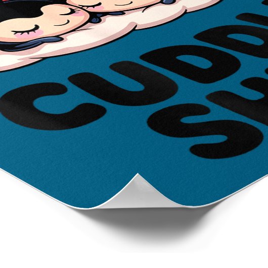 Cute Ladybug Couple This Is Our Cuddle  Poster (Hoek)